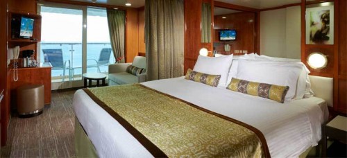 Mid-Ship Mini-Suite with Balcony