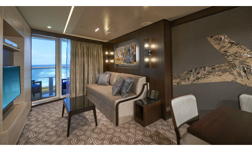The Haven Aft-Facing Penthouse Balcony